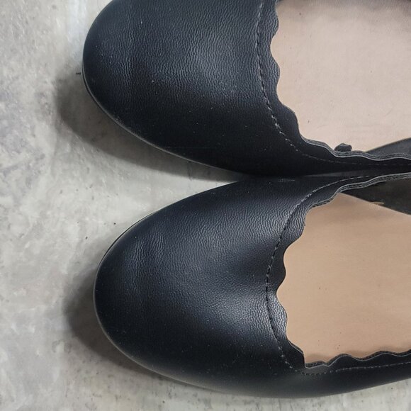 #2 George Black Flats sz 9 - Picture 4 of 6